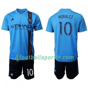 Tenue New York City FC MORALEZ 10 Enfant Domicile 2019-2020 Maillot de Foot